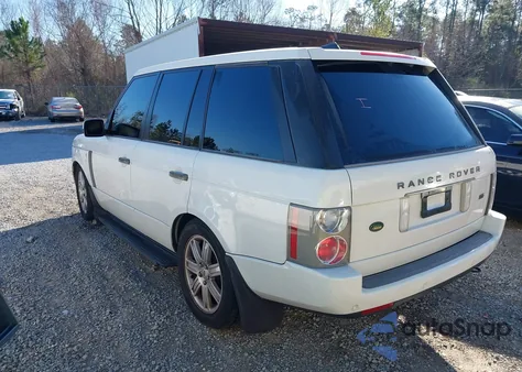 2007 Land Rover Range Rover Hse from USA, damaged, VIN SALMF15487A256899